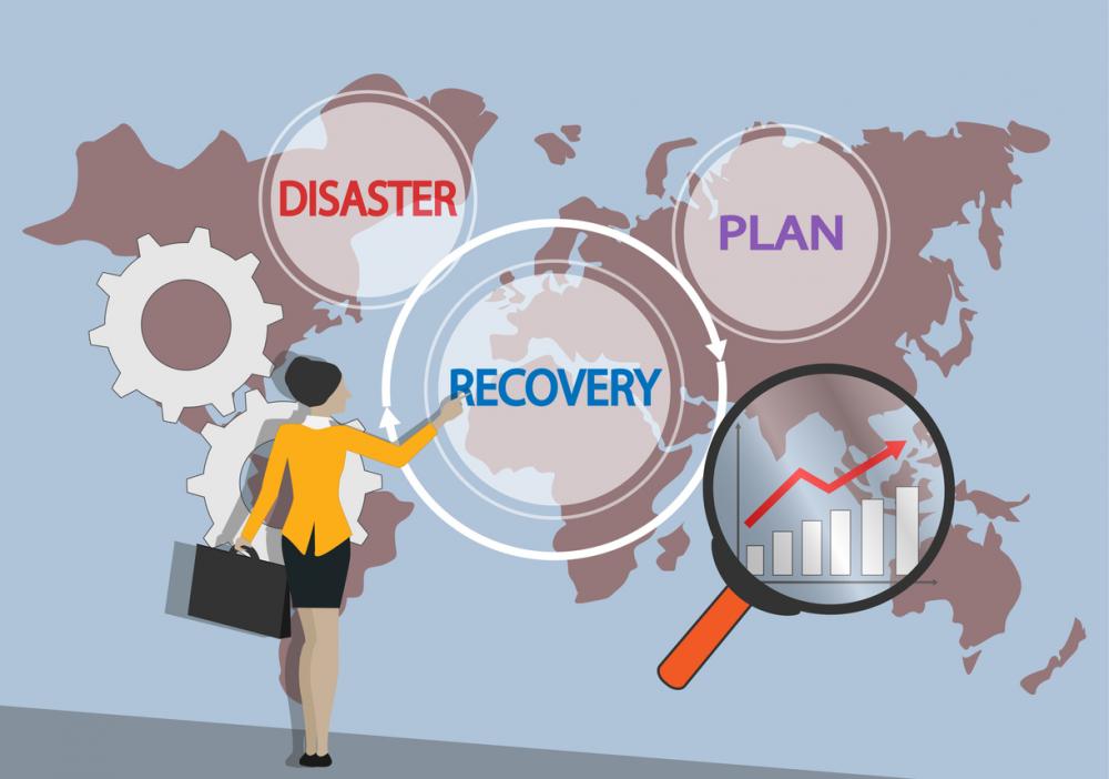 disaster, plan, recovery concept