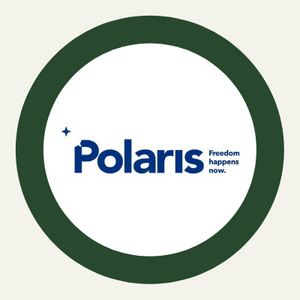 Polaris Project logo in green circle